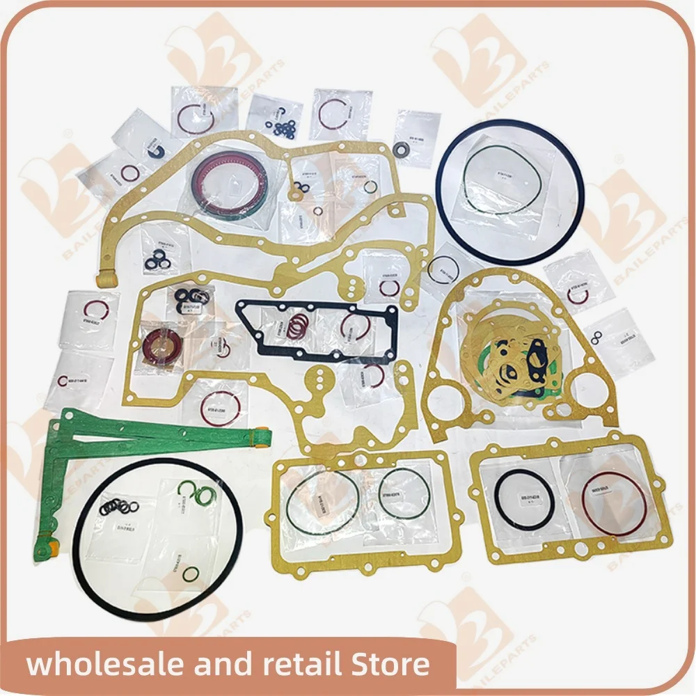 4D105-1 Комплект нижних прокладок для двигателя Komatsu с прокладкой головки блока цилиндров, комплект для ремонта деталей двигателя 4D105-1 Комплект нижних прокладок для двигателя Komatsu с прокладкой головки блока цилиндров, комплект для ремонта деталей двигателя