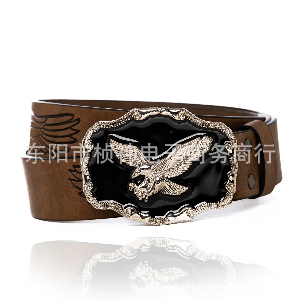 

Ремень унисекс из цинкового сплава с персонализированной трендовой пряжкой в стиле ретро