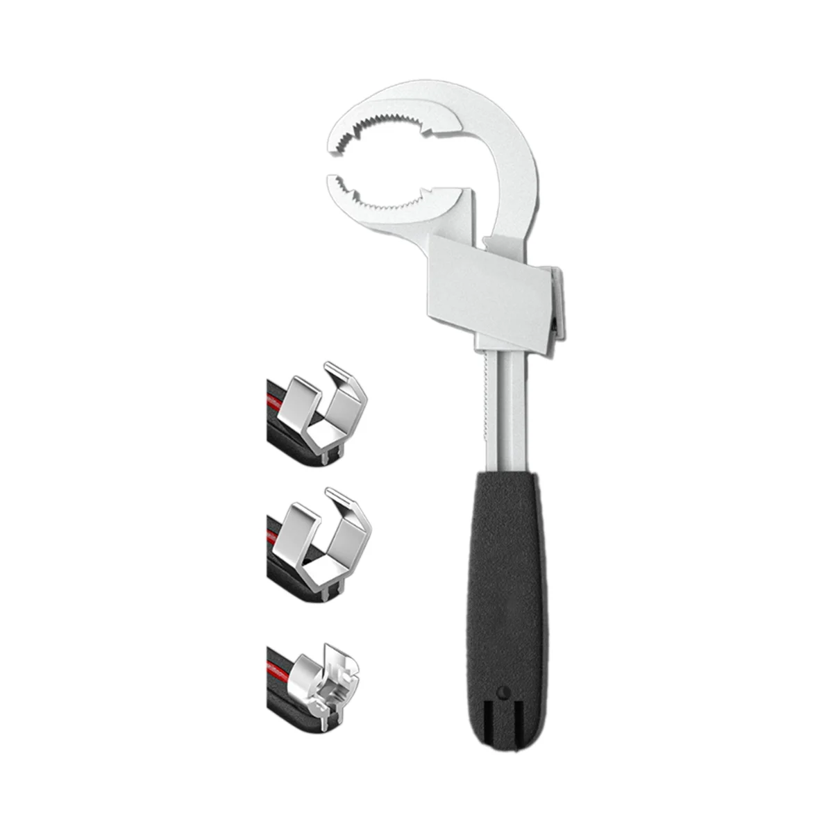 Multifunctional Adjustable Wrench, Used for Disassembling and Assembling Sanitary Products Including Complete Fittings