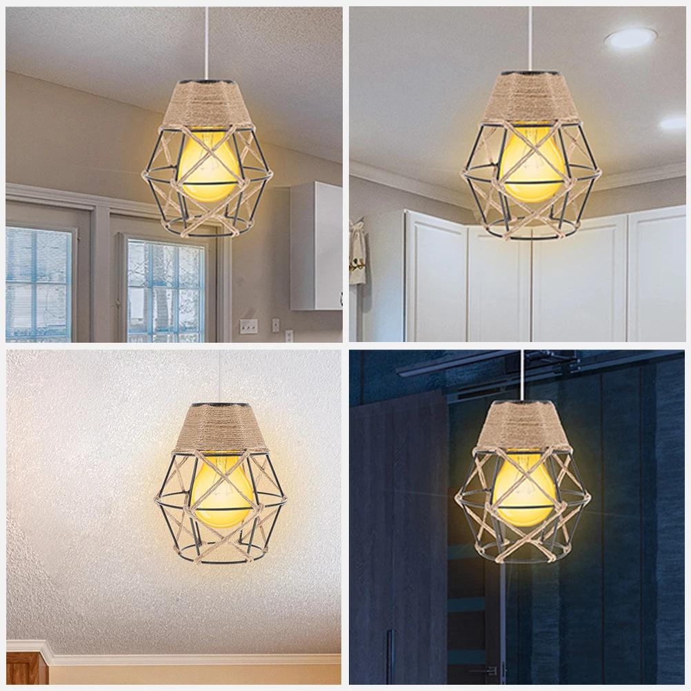 

Industrial Metal Pendant Lampshade for Farmhouse Kitchen Office Decor Chandelier Hanging Light Cover Rustic Ceiling Lighting