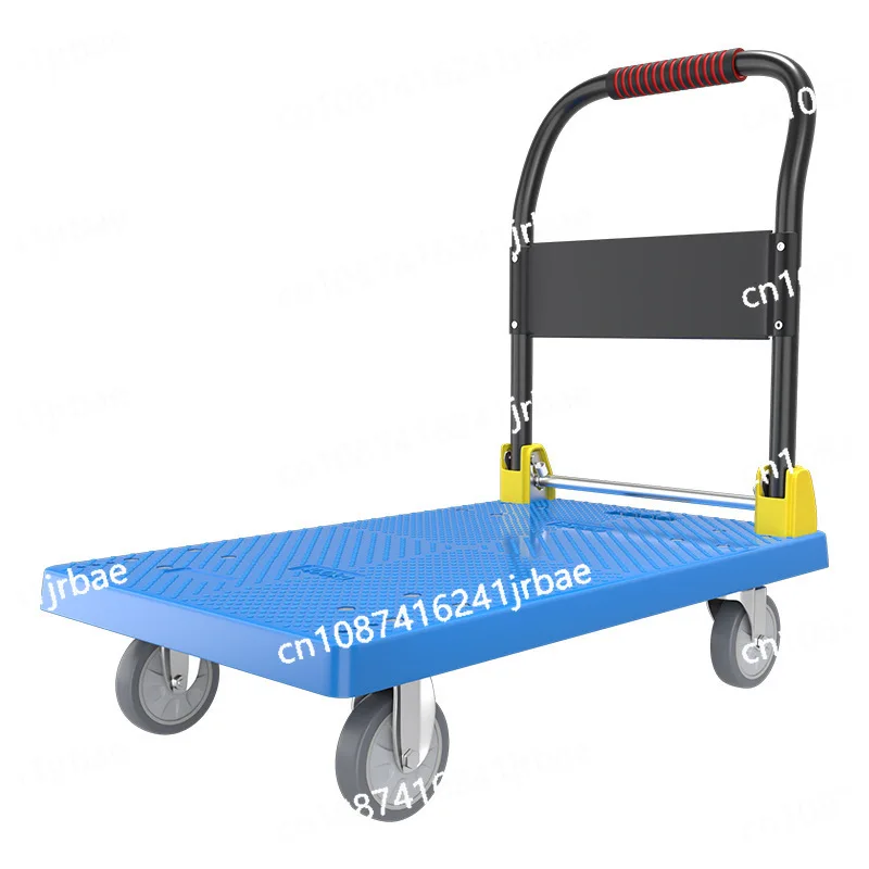 

trolley, flat trolley, folding silent household four-wheeled truck