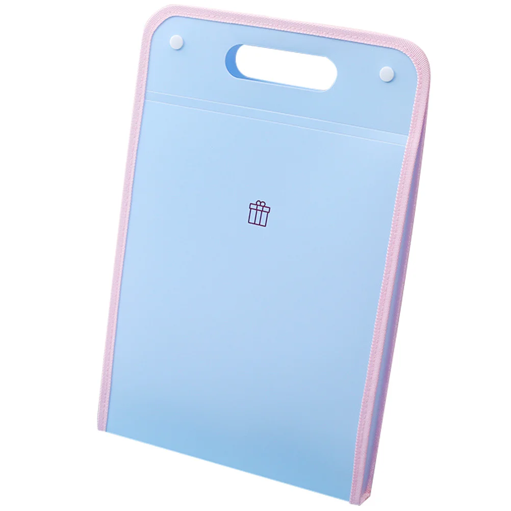 

1Pcs Vertical Accordion Folder Simple Elegant Bill Clips Workmanship for Home Office Use Keeps Documents Tidy Clips