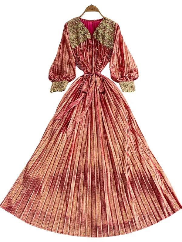 Ele Vintage Lace V-… - image