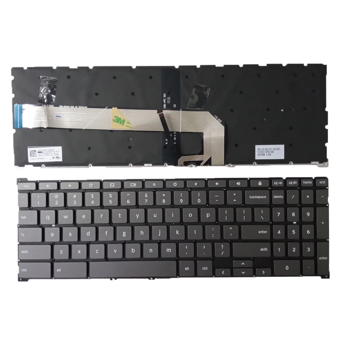 Siakoocty New for DELL Alienware M15 R3 2020 Keyboard Per key Backlit US black no Frame