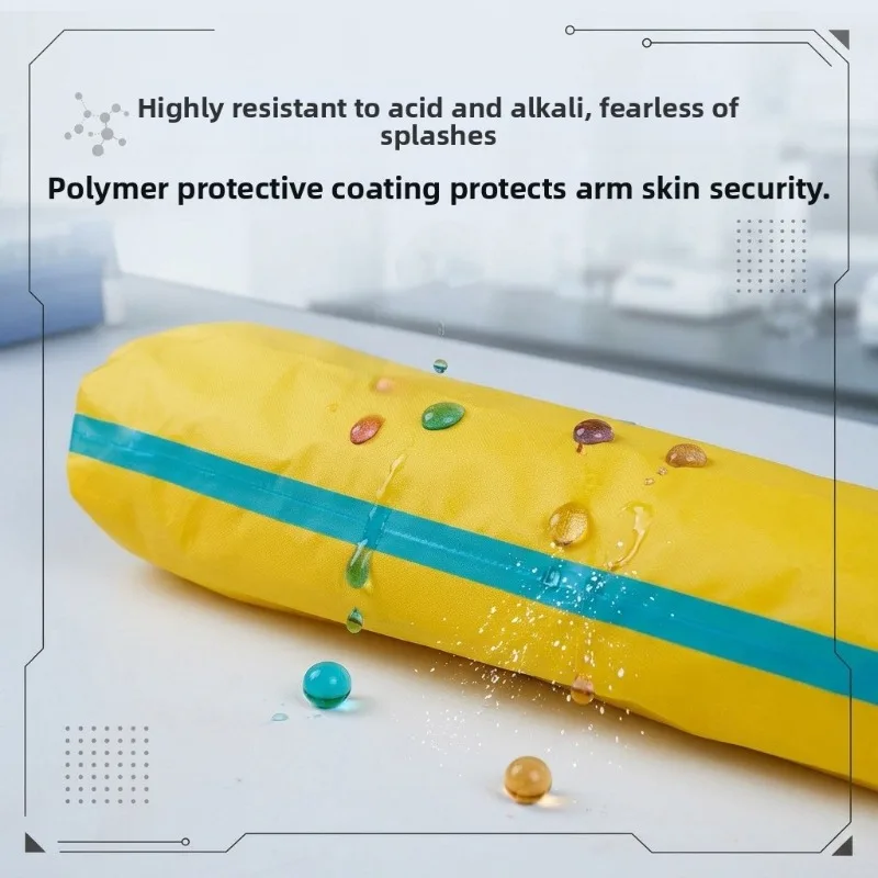 Durable Corrosion Resistant Acid Alkali Resistant Sleeves Waterproof Oil Proof Sleeves for Men Kitchen Aquatic Products Special