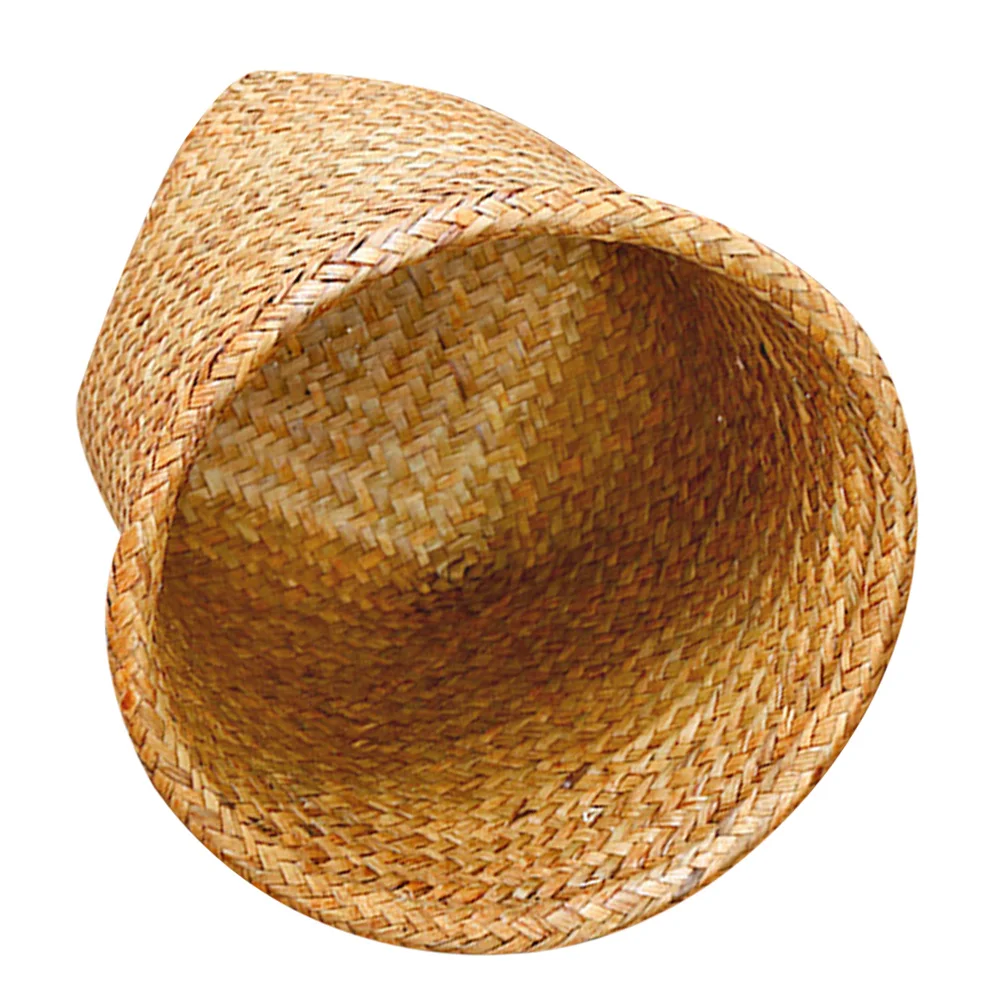 

Woven Basket Storage Decorative Household Multi use Baskets for ganizing Large Capacity Round Straw Desk