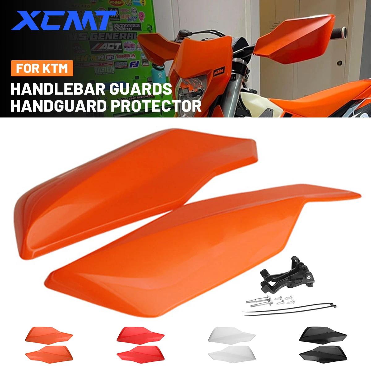 

For KTM SX SXF EXCF XCW XC 50-500 2024 Handguard Motorcycle Hand Guards Protection Cross Dirt Bike Enduro Motocross Accessories