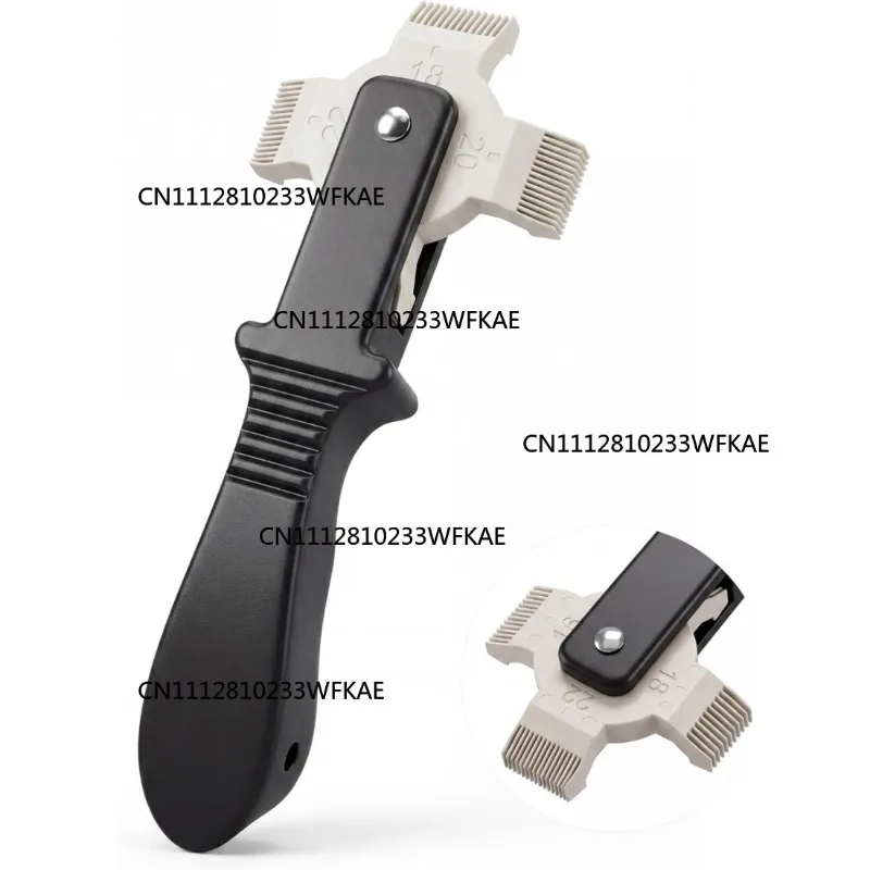 1 piece air conditioner fin shaping tool, comb radiator fin cleaner 4-in-1 fin comb