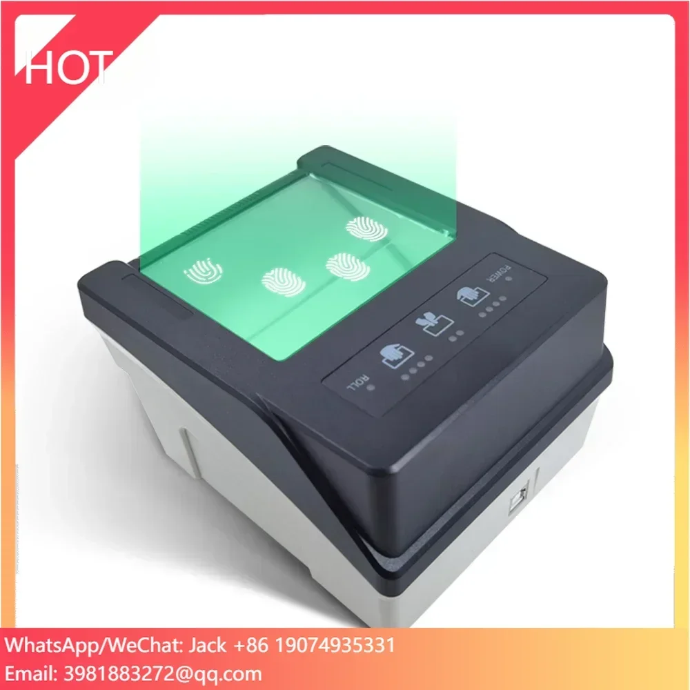 HFSecurity Bio7plus Optical FAP60 USB 4 4 2 Ten Finger Live Detection Fingerprint Scanner with Full SDK
