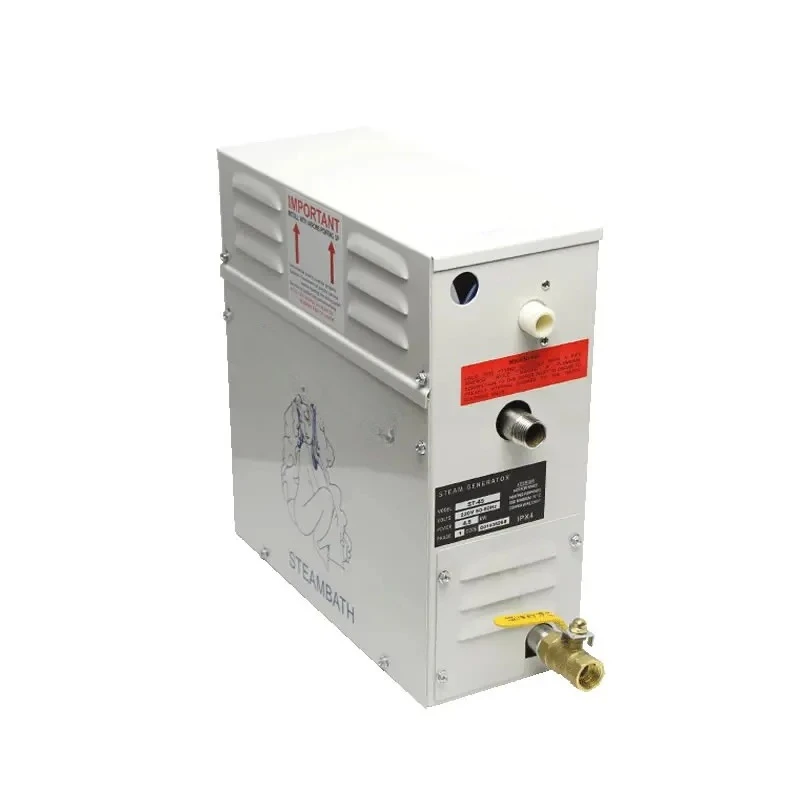 

household and commercial bathroom steam engine 12KW , wet steamer, with overheat protection, digital display external controller