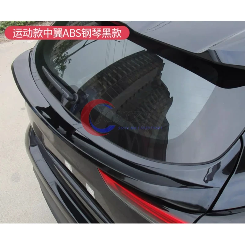 トヨタハイランダー 4th ルーフスポイラー 2021 2022 2023 2024 ABS リアトランクウイングカーアクセサリー
