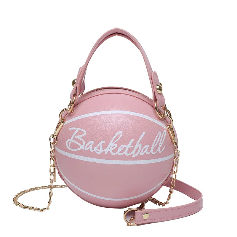 Lettera borsa a tracolla catena da basket rotonda nuova borsa stile moda per donna Messenger Crossbody di lusso Versatile di alta qualità