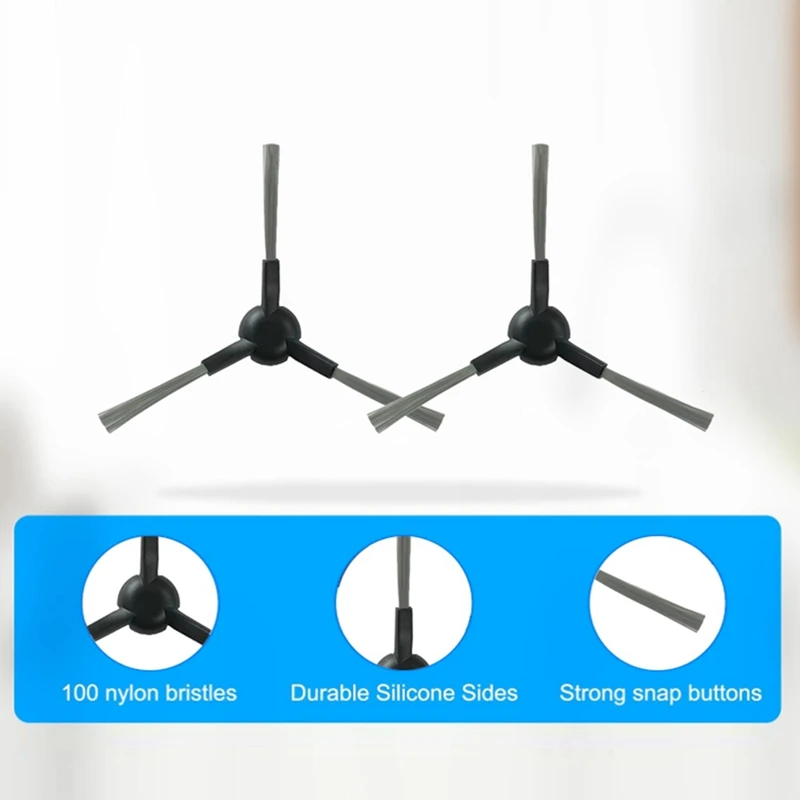 MAKE 12PCS-Filtro de cepillo-bolsa de polvo-Mop-Kit de tela-para-Dreame-Mova-E30-Ultra-Trouver-E30-Ultra-Vacuum-Cleaner-Repuesto-Partes