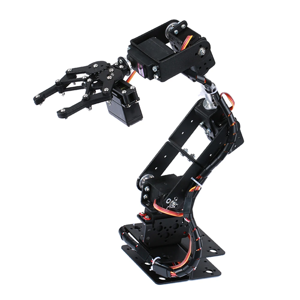 Robotic Arm Kit 6DOF Programming Robot Arm DIY Programming Robot Kit with Open Source Code and Tutorial