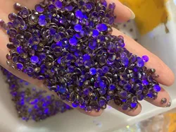 Aurora//Green Shine Fluorescent Luminous Mix SS6-SS30 Non Hotfix Neon Rhinestone Noctilucent Electric Nail Art Decorations