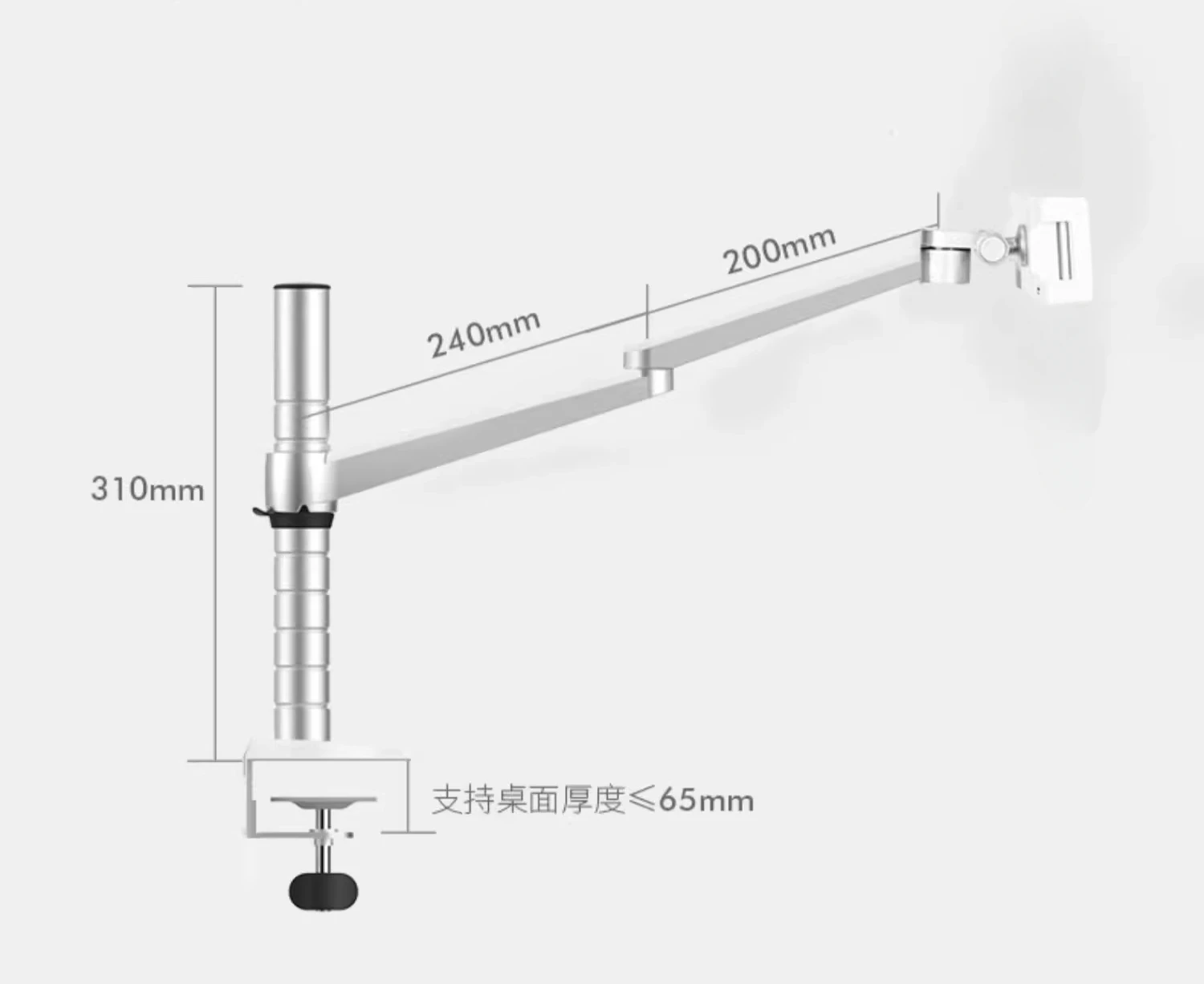 

Опорная полка для рабочего стола, увеличивающая высоту, кронштейн для рассеивания тепла, подъемный стол