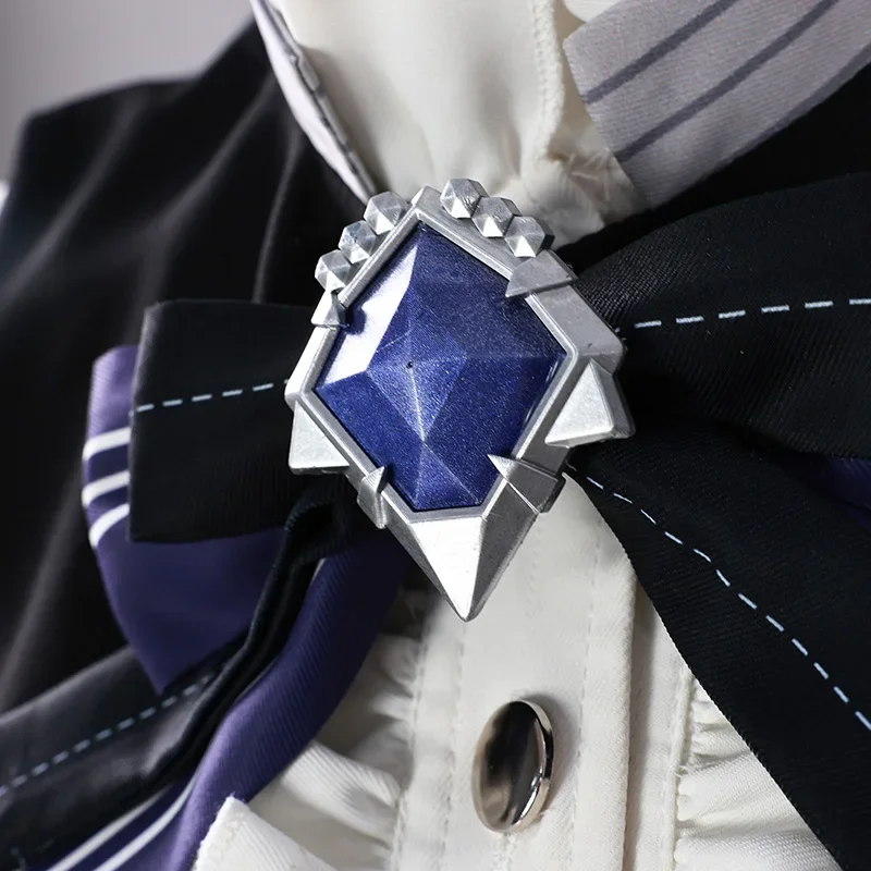 أزياء فيفيان كوسبلاي ZZZ Zenless Zone Zero التأثيرية أزياء فيفيان شعر مستعار أحذية الهالوين كرنفال ملابس لعب الأدوار الهزلية