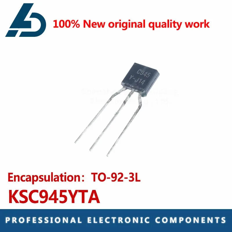 

KSC945YTA is packaged as TO-92-3L 50V 0.15A bipolar transistor triode