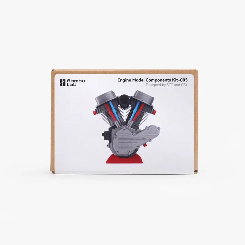 

Engine Creativity Bambu Lab 3D printing DIY Creative Model Engine Model Components Kit 005 3D Printer Parts And Accessories