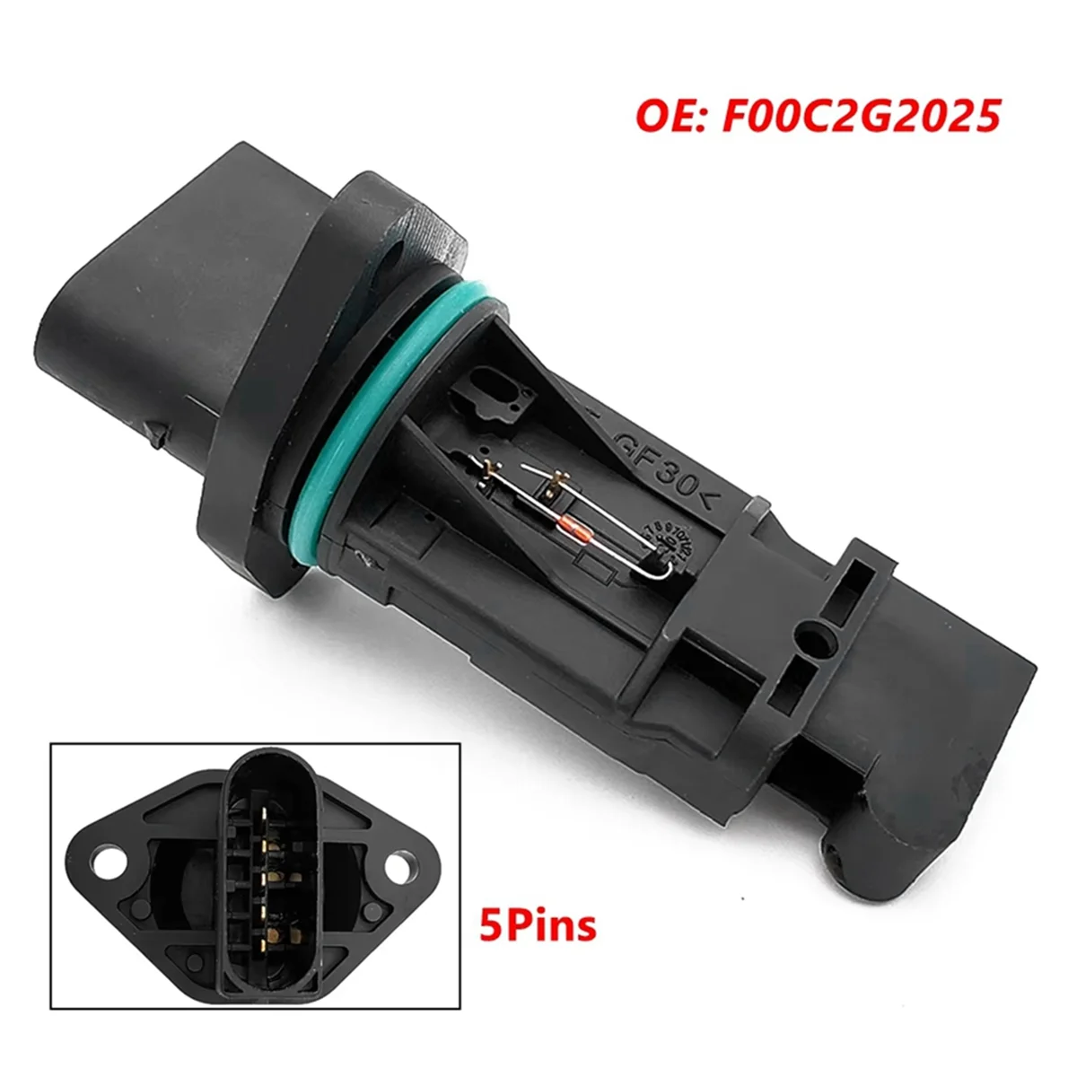 F00C2G2025 F00C262025 F 00C 2G2 025 MAF Air Flow Meter Sensor for Mercedes-Benz Ssangyong