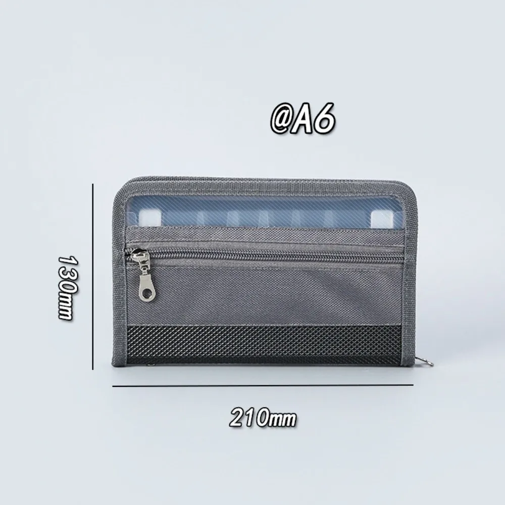13 Pockets Expanding File Folders Rainbow Color Large Capacity Document Case 13 Layer A4 Letter Size File Organizer Bag Office