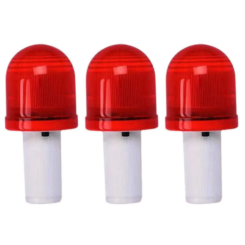 [NEW A09R!】 Bright LED Road Hazard Skip Light Flashing Safety Cone Topper Warning Light Road Block Lamp Emergency Traffic Light