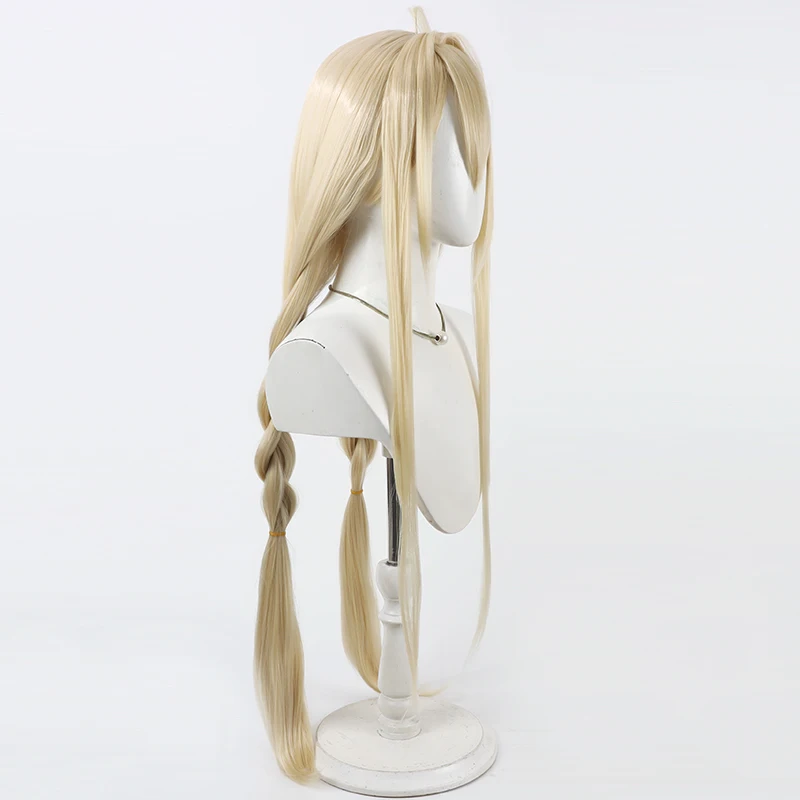 Game Azur Lane HNLMS Gouden Leeuw Cos Cosplay Wig Halloween Carnival Party Prop Synthetic Hair Heat Resistant Fiber + Wig Cap