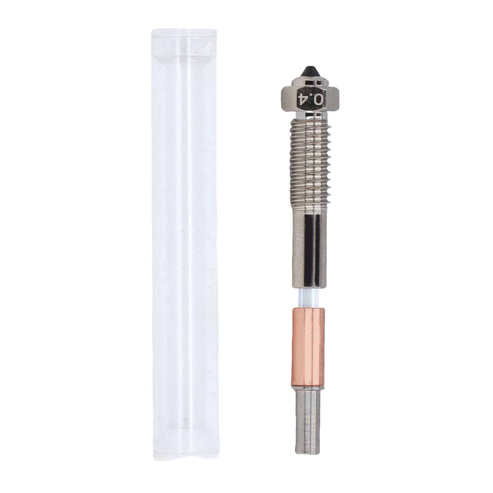 0.4mm Quick Swap Nozzle Replacement for QIDI PLUS 4 3D Printer High Thermal Conductivity Integrated Nozzle and Heatbreak