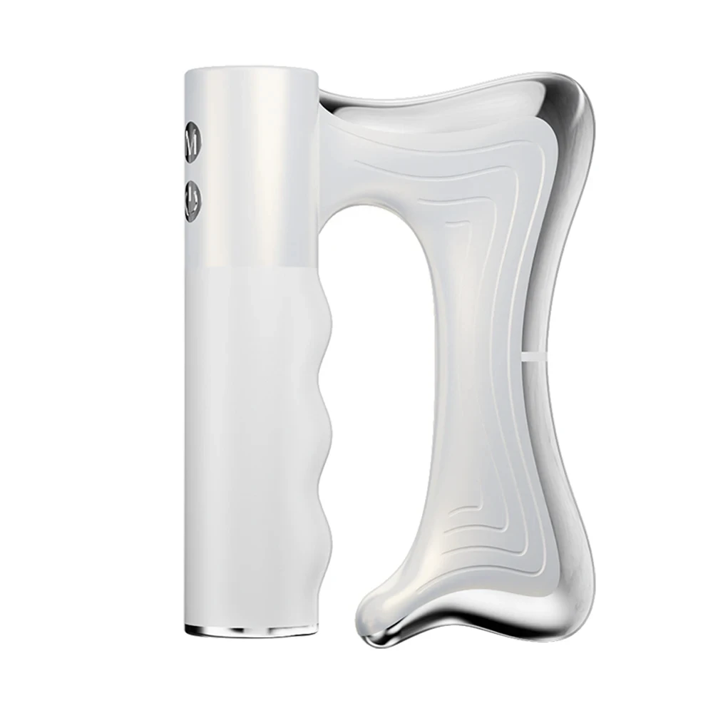 Electric Fascia Scraper Microcurrent Compression 10500RPM Vibration Muscle Relaxation Body Shaping Massager Tool