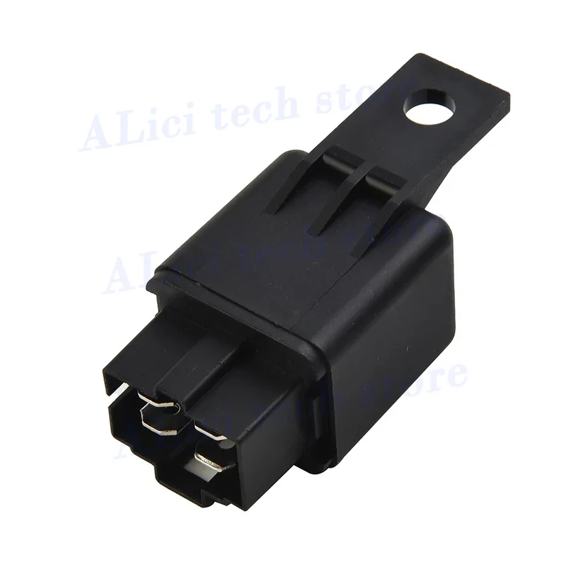 1pc 12V 40A Car Relay Automotive Van Boat Bike 4Pin SPST Alarm Relay For Remote Starts HID Headlights Pop Doors Trunk Releases S