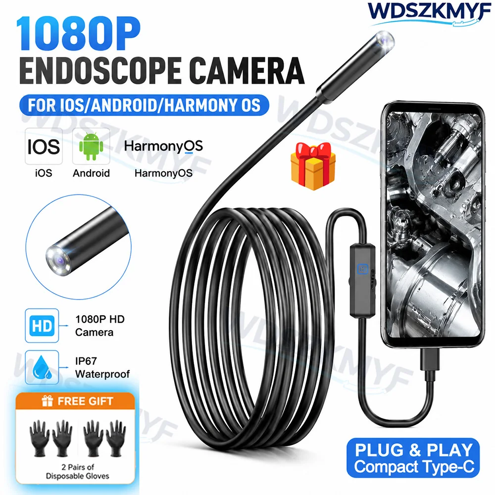 camera-de-inspecao-endoscopica-3-em-1-hd-tipo-c-para-celulares-android-e-ios-mini-camera-de-inspecao-ip67-para-carros-esgotos-e-tubulacoes-boroscopio