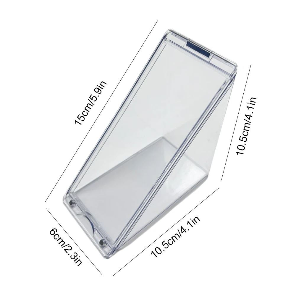 

Triangle Sandwich Container Reusable Sandwich Wedge Boxes Leak-Proof Cake Cheesecake Container for Take Out