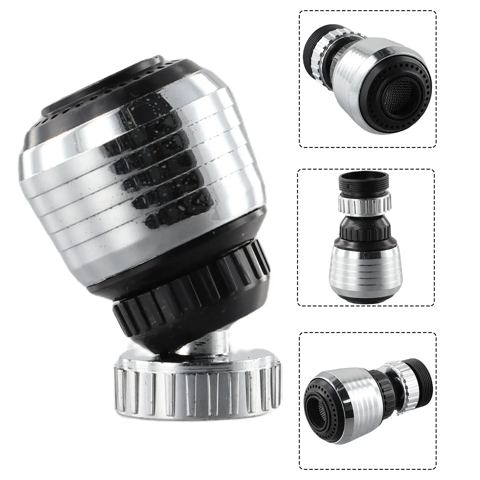 360 Degree Kitchen Faucet Aerator 2 Modes Adjustable Water Filter Diffuser Water Saving Nozzle Faucet Connector Shower New