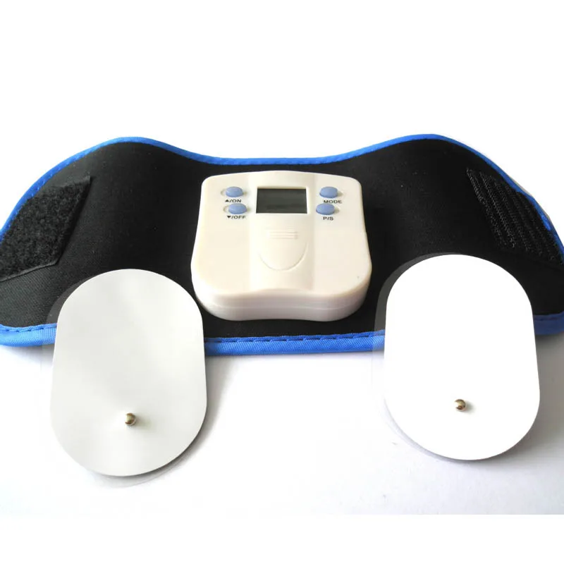 Massageador muscular corporal elétrico, emagrecimento traseiro, cinto de massagem fino, ab Gymnic, braço, perna, cintura, musculação, PVC, novo