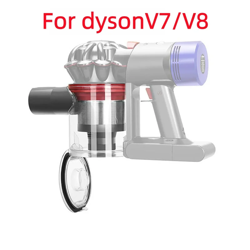 Suitable for Dyson V7/V8 Vacuum Cleaner Dust Bin Clamp Ring Bottom Cover Replacement Parts