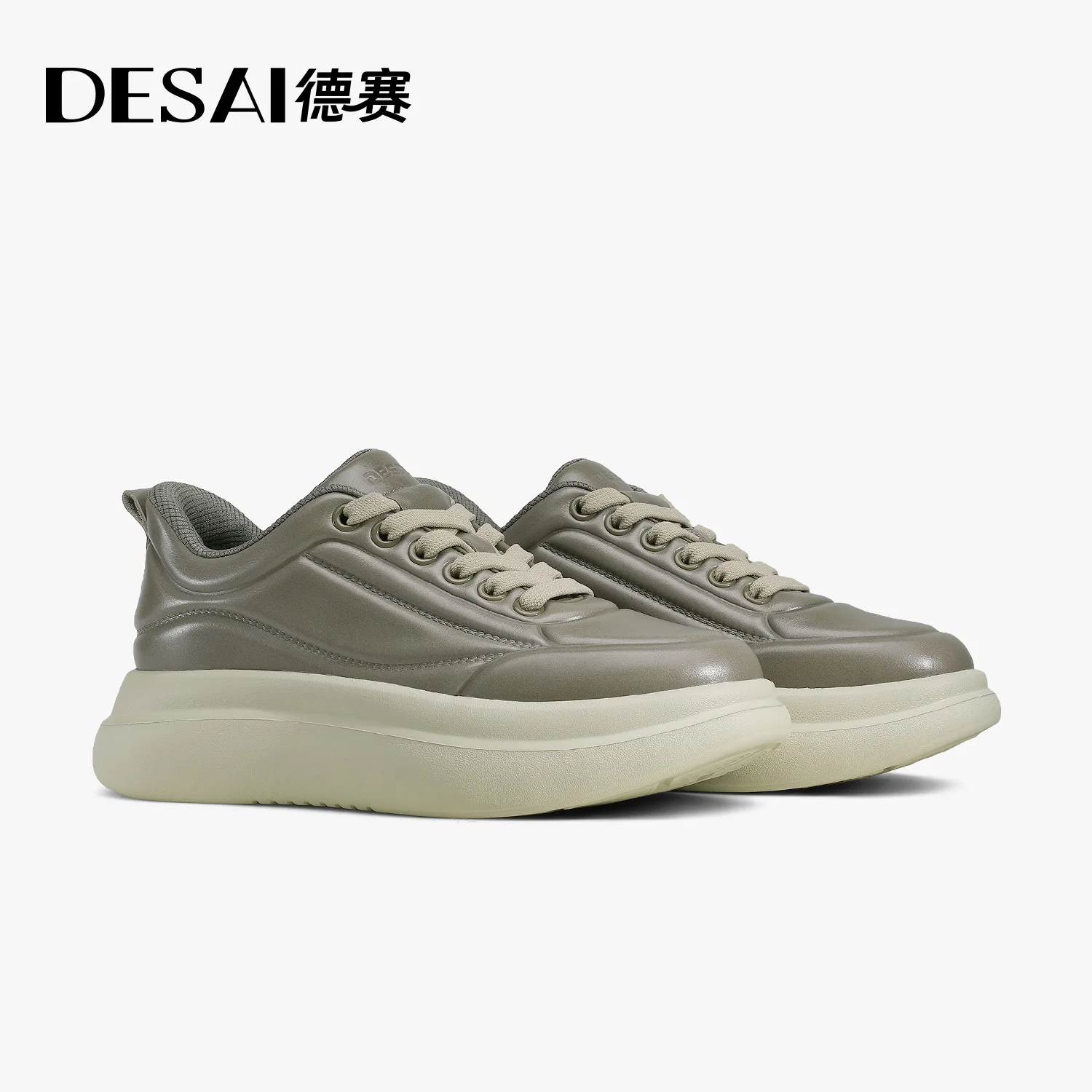 أحذية DESAI كاجوال للرجال قابلة للتنفس، أحذية مشي خفيفة الوزن ونعل ناعم وممتصة للصدمات