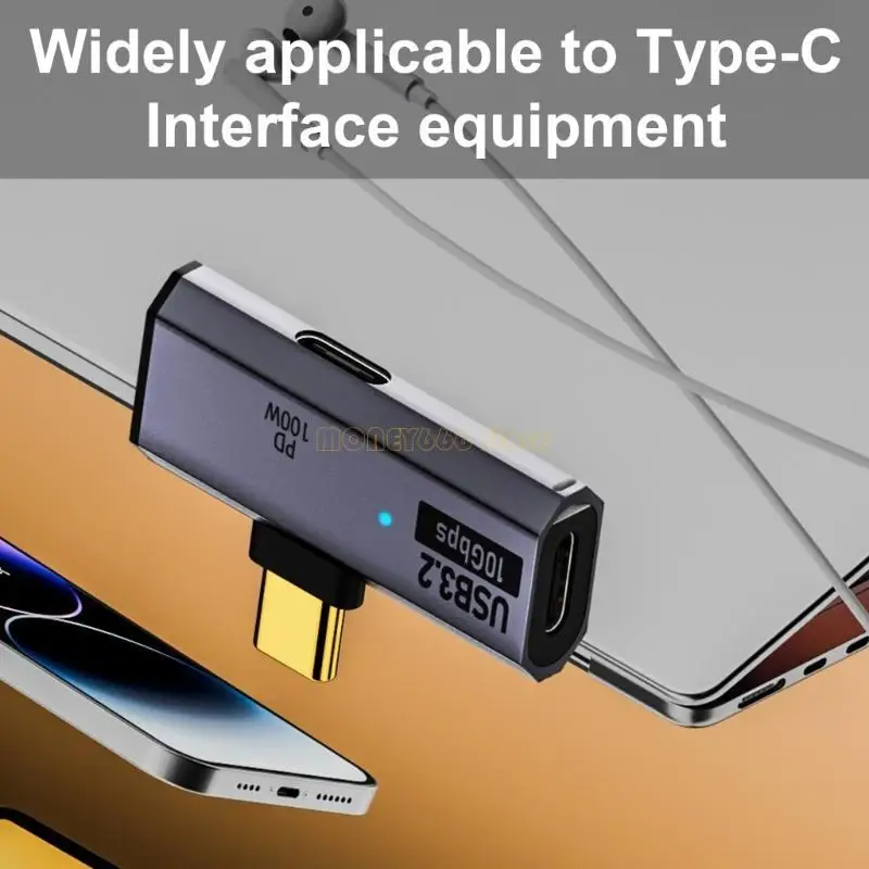 محول F62C USB C، ومحول USB C OTG ومحول الشاحن، وشحن 100 وات، وقدرة OTG، وسرعة 10 جيجابت في الثانية للاستخدام الاحترافي #5