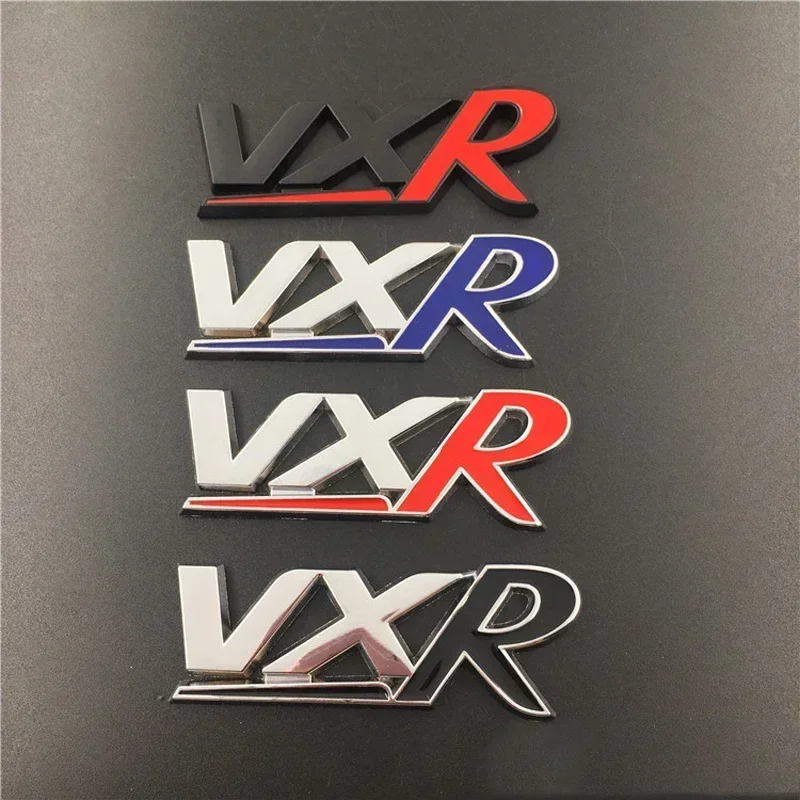 3D Metal VXR Logo Letters Car Fender Emblem TTrunk Badge Decal For Opel Corsa D E OPC Astra H Vauxhall VXR Sticker Accessories