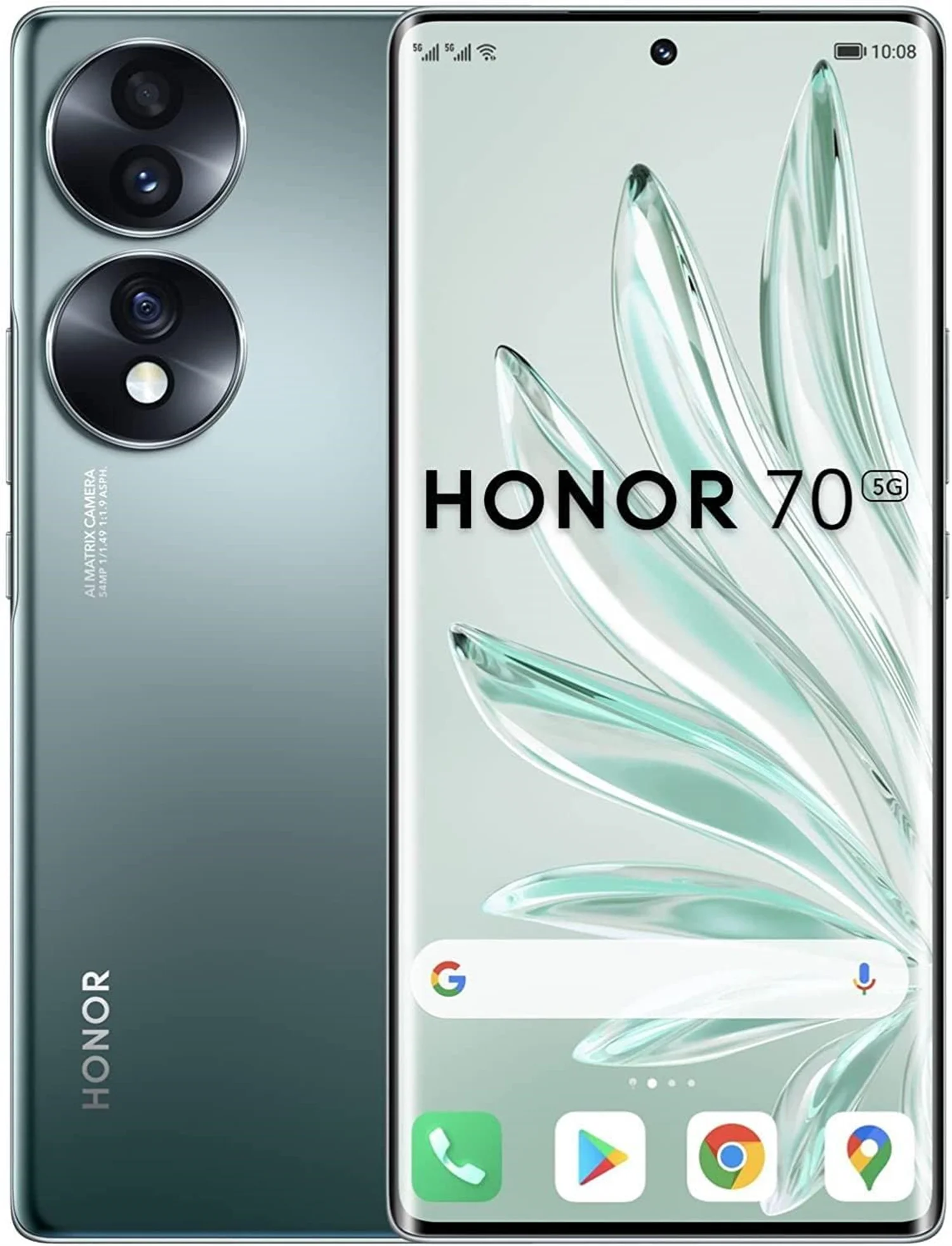 زجاج منحني لهاتف Honor 70 واقي شاشة زجاجي