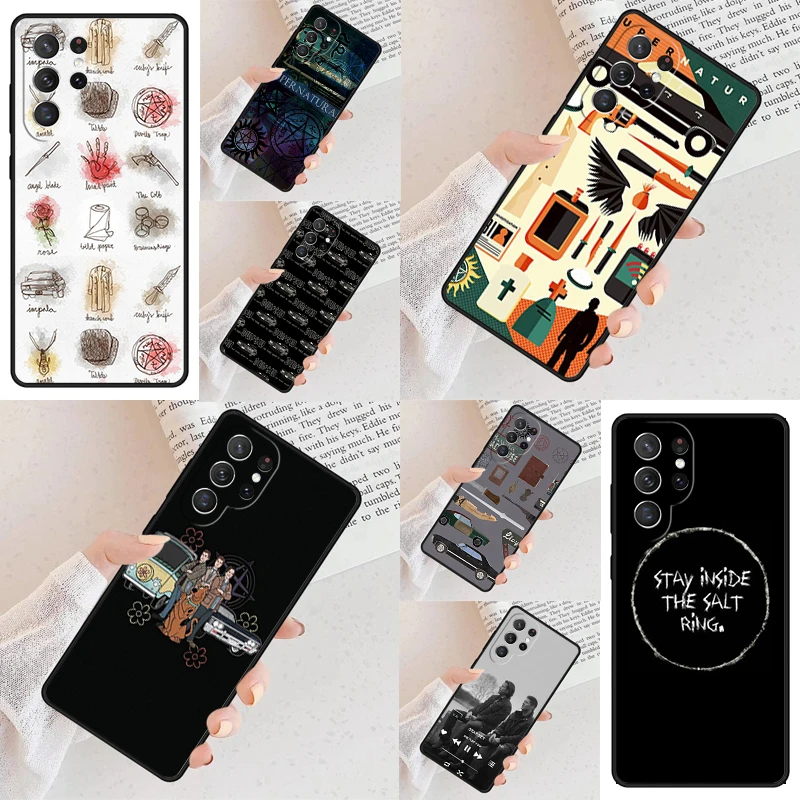 Supernatural TV SOFT Cell Phone Case for Samsung Galaxy S26 Ultra S25 S24 S23 S22 S21 S20 Note10 Cover
