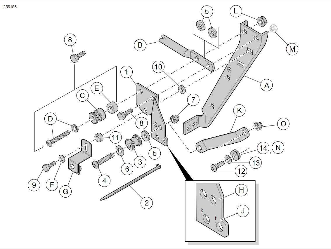 Detachable Front Docking Hardware Kit Compatible with 1997-2008 Harley Touring Road King Road Glide Street Glide Electra Glide