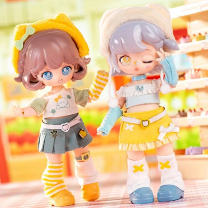 Genuine Hard Candy Campus Idol Season Blind Box Bjd Mystery Box Action Figures Play Dolls Cute Girl Birthday Surprise Gift