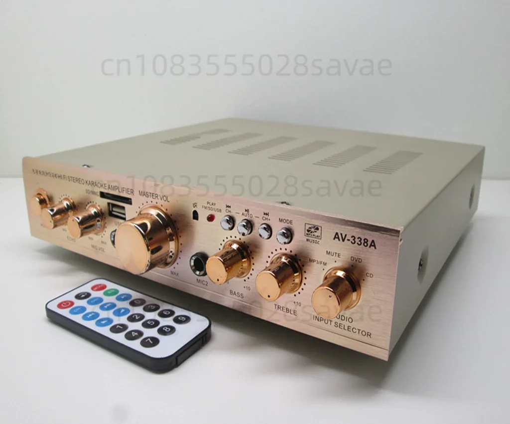 220V Power Amplifier High Power Home Audio HiFi Amplifier Fever Amplifier OK Computer Desktop Reverb