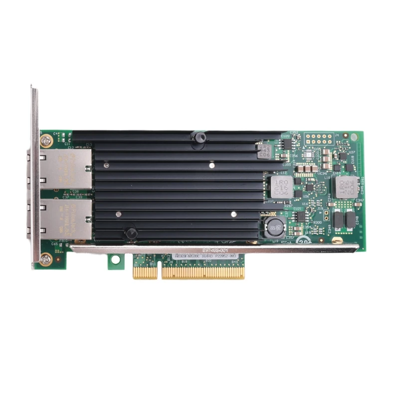 High Performance NIC X540-T2 With X540 Chipset 10Gbs, RJ45 Dualport PCI-Ex8 Server Desktop Network Card