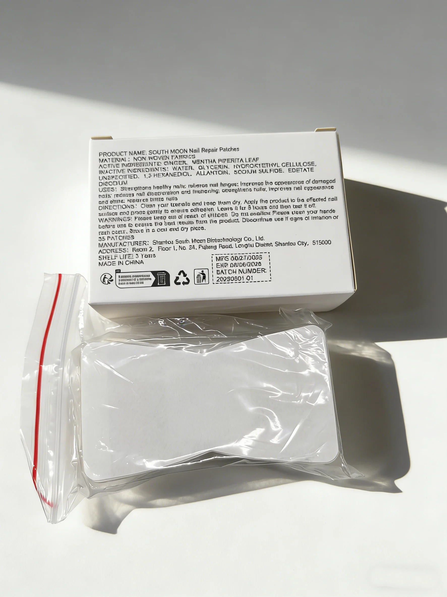 Nail care patches - Strengthen & Care for Damaged Nails,Safe Mild Care to Bolster Nails.35 patches