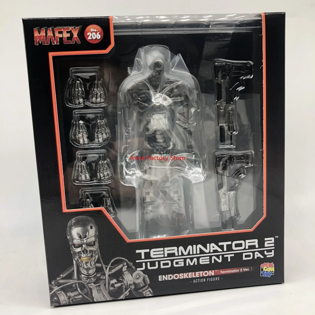 

In Stock Genuine Medicine Toy Mafex Terminator 2 Judgment Day Skeleton Robot Model Collection Toy Cool Decoration Toy Gifts
