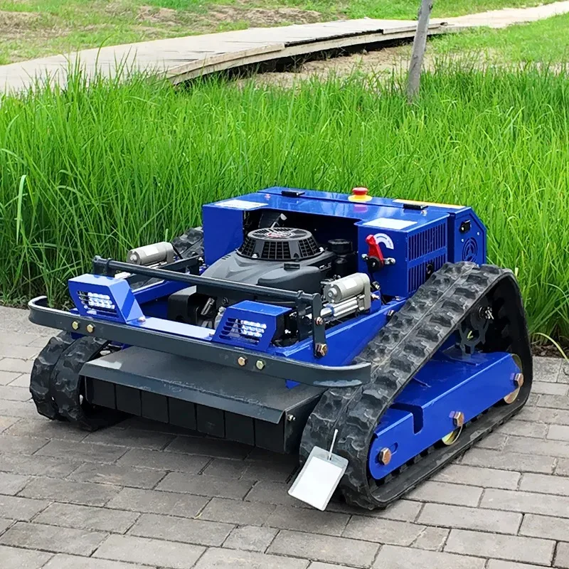 Customized  Made in China  Lawn Mower    Engine CE EURO 5 Crawler Remote Control Lawn Mower on Sale