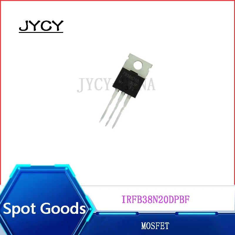 5PCS/lote IRFB38N20DPBF Brand new and original  FB38N20D TO-220 200V/43A  IRFB38N20D MOSFET