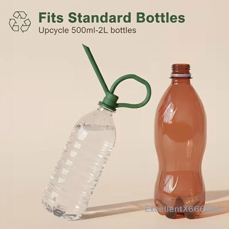 Portable Watering Can Nozzle Fits Standard Soda Water Bottles Cap Spout for DIY Home Gardening Watering Tool