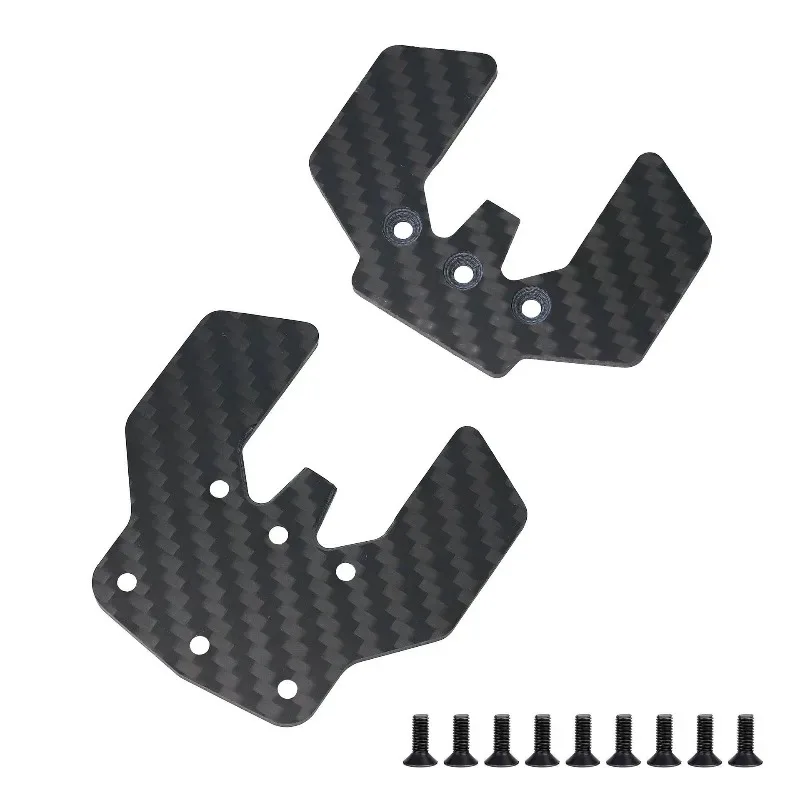 Untere Anschlagplatte aus Kohlefaser für Tamiya TT02S TT02SR TT02SRX – Upgrade-Teil für den unteren Querlenker LY233